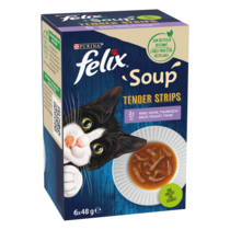 FELIX Soup Strips Gemischte Vielfalt Seitenansicht 
