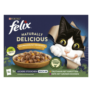 FELIX® Naturally Delicious Geschmacksvielfalt Wiese Vorderansicht