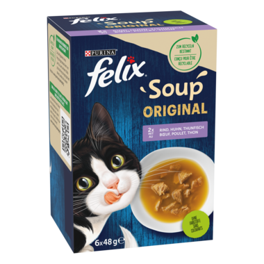 FELIX Soup Gemischte Vielfalt Seitenansicht 