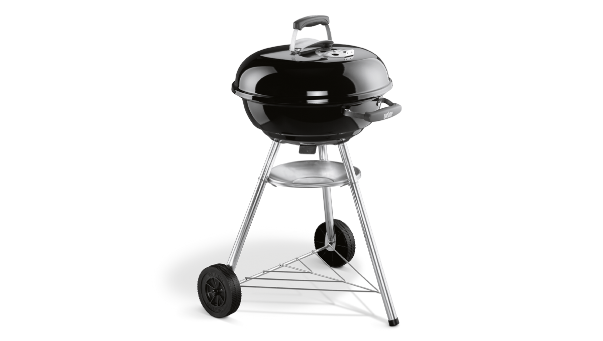 Weber Compact Kettle – Holzkohlegrill