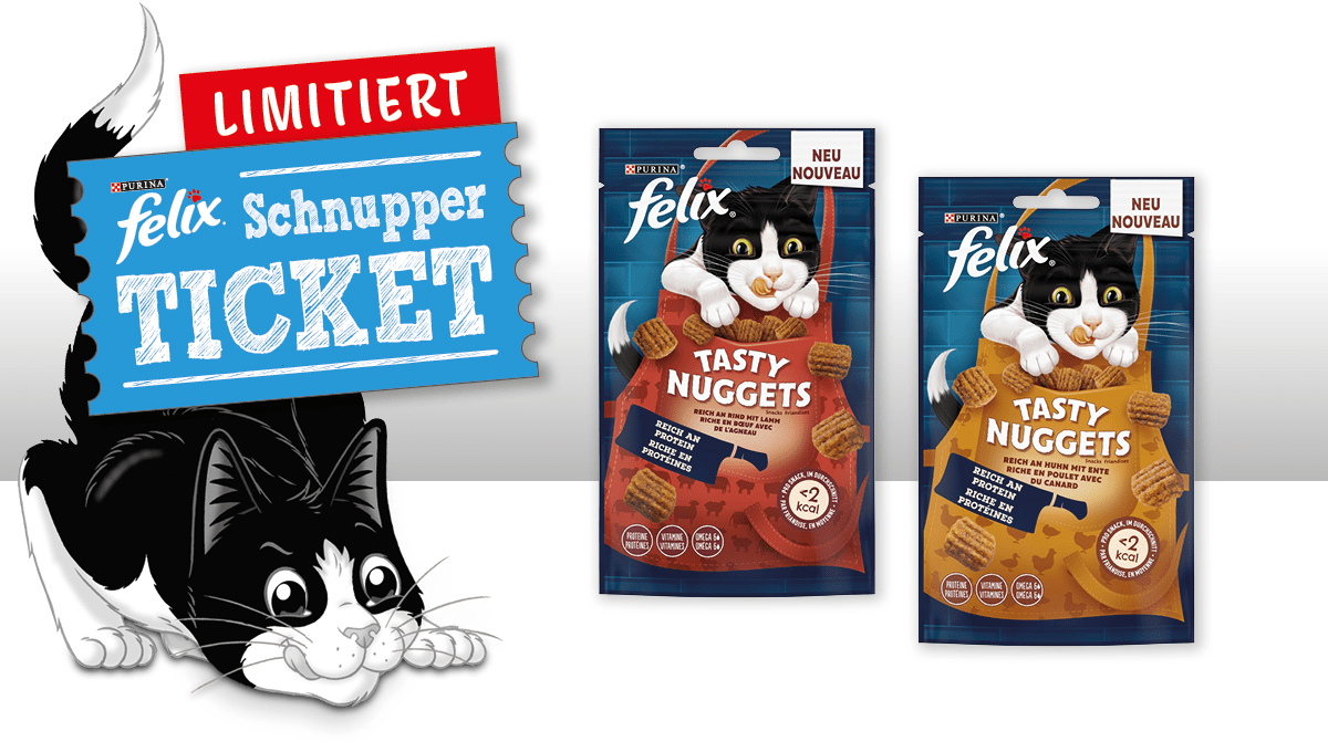 FELIX® Schnupper-Ticket Tasty Nuggets
