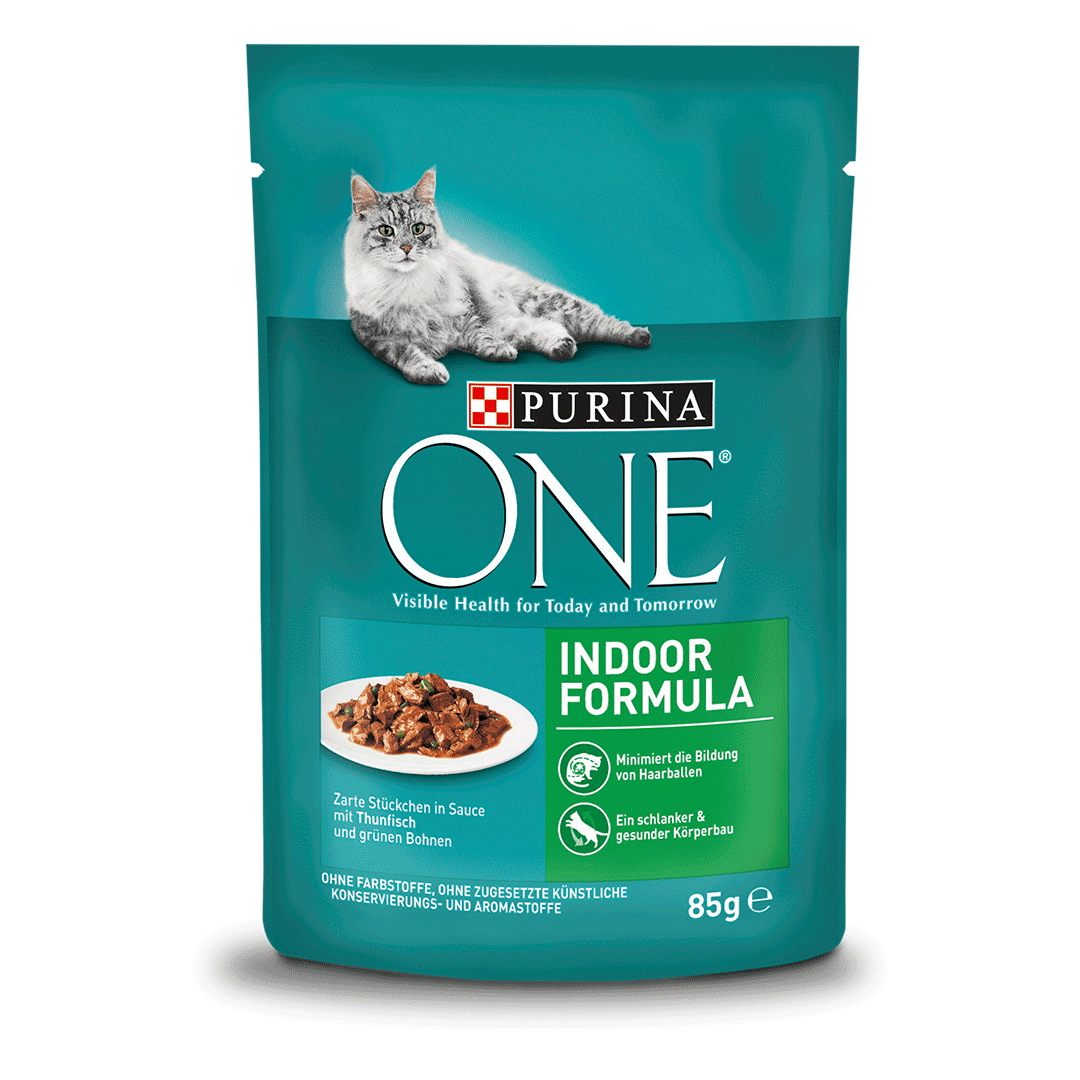 Indoor formula mit thunfisch purina one