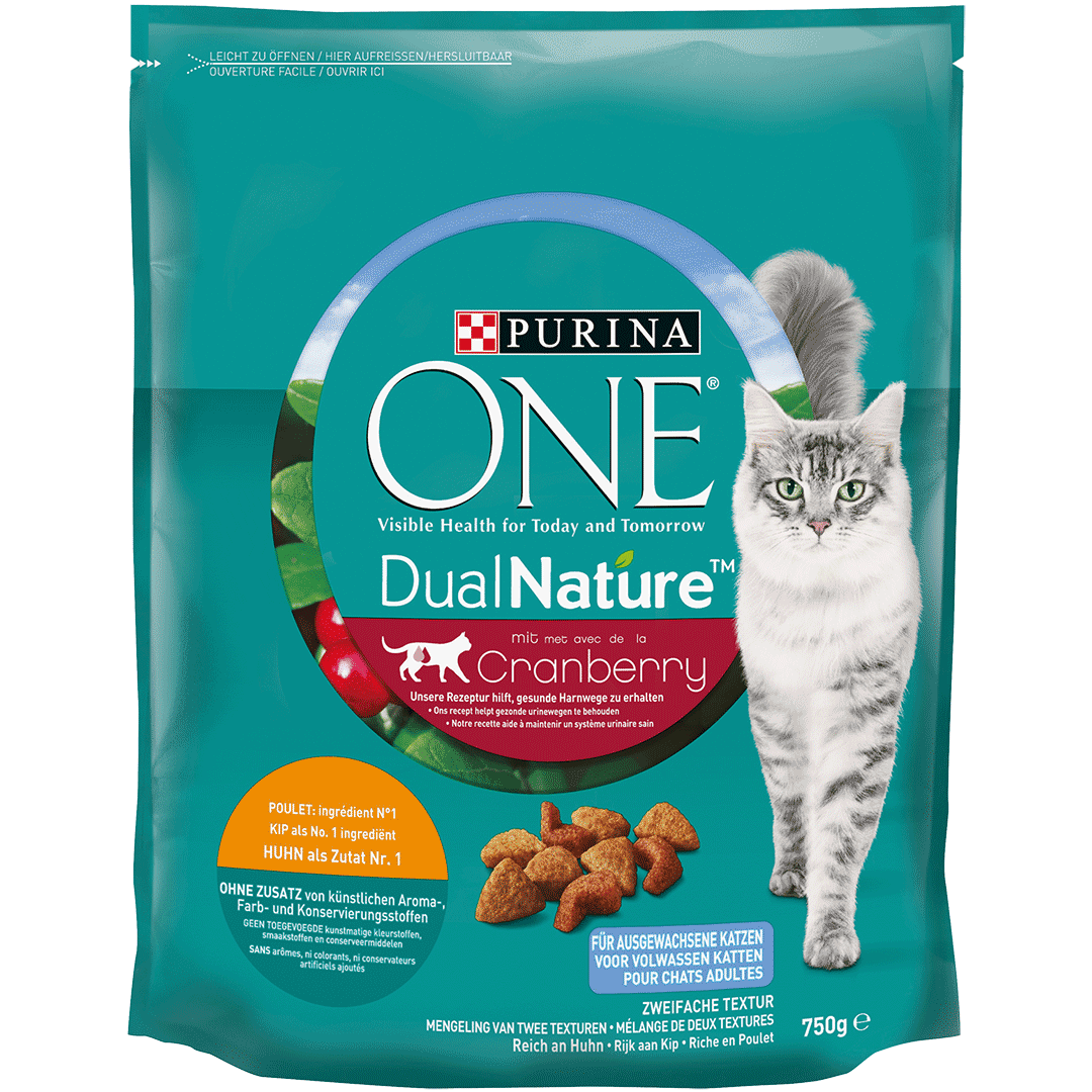 dualnature mit huhn cranberry purina one