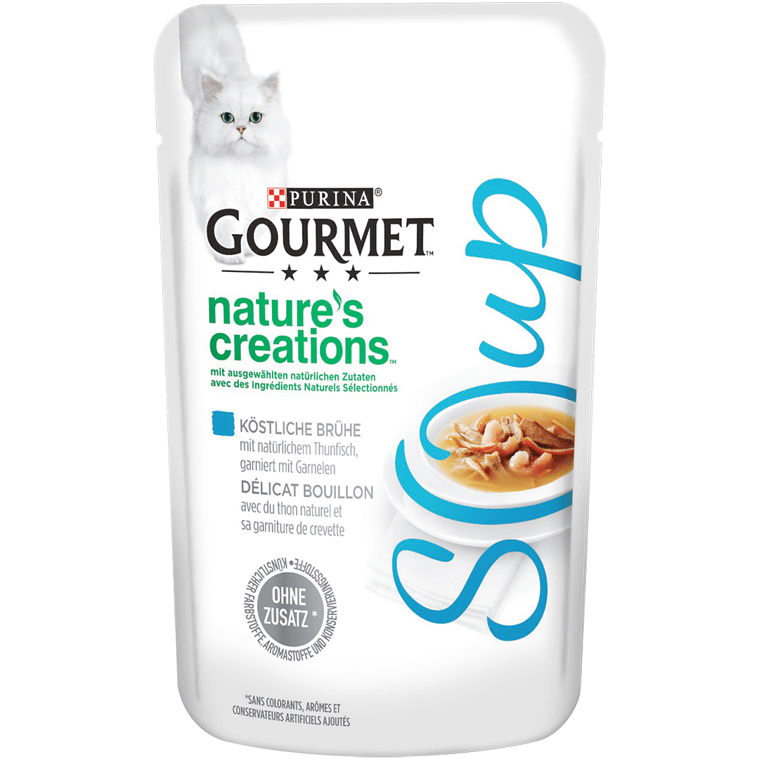 Nature´s Creations mit Thunfisch & Shrimps 40g PURINA GOURMET