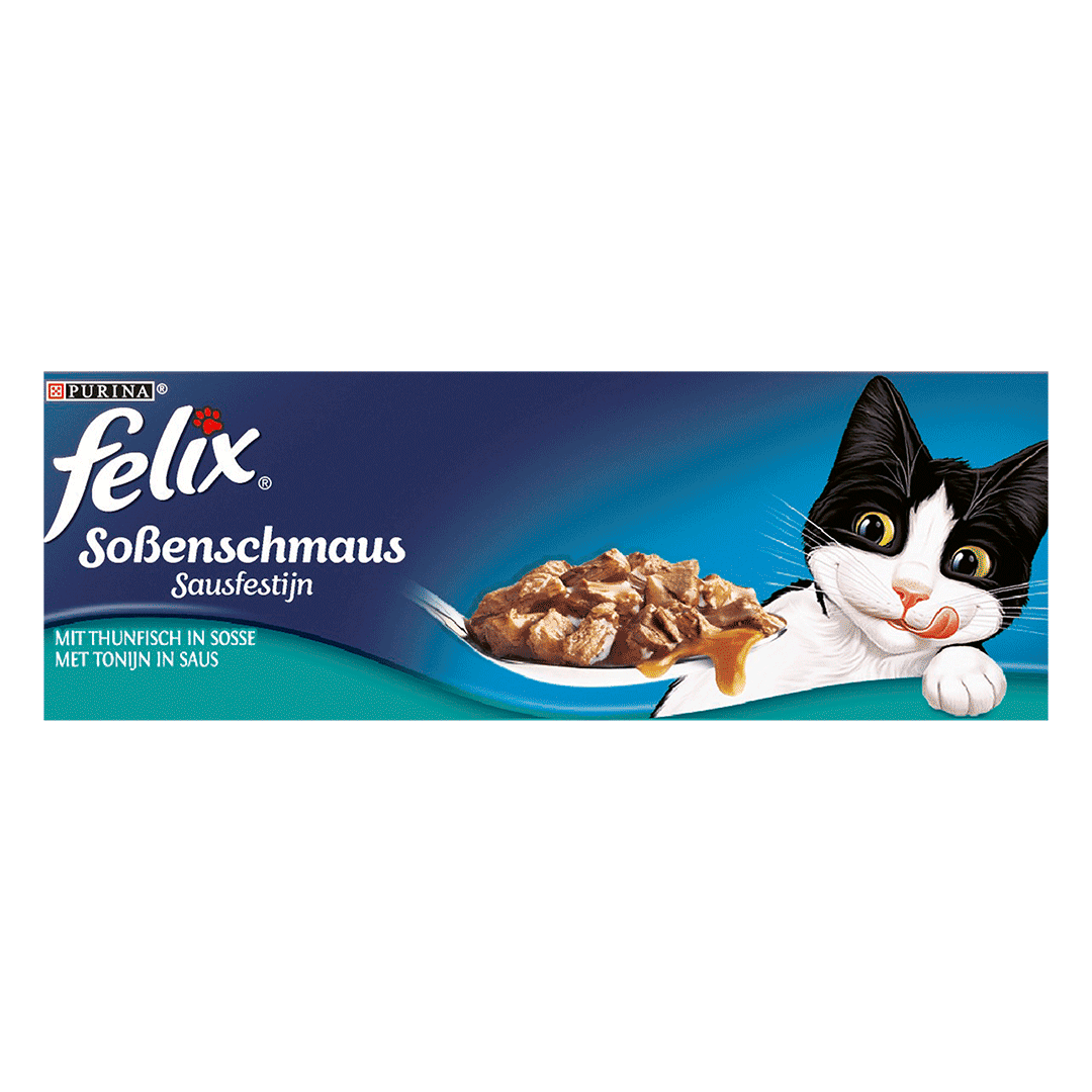 Soßenschmaus mit Thunfisch in Soße FELIX