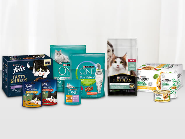 Purina Marken Katze