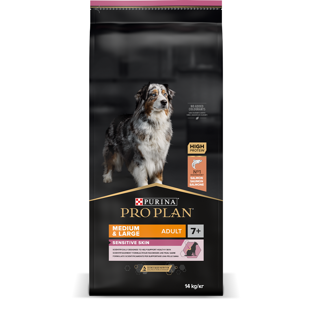 PRO PLAN MEDIUM & LARGE ADULT 7+ Sensitive Skin | PURINA