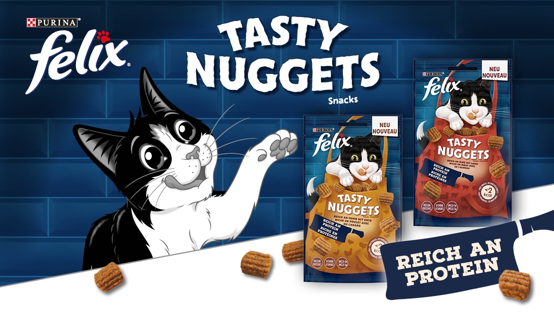 Felix Tasty Nuggets listing page