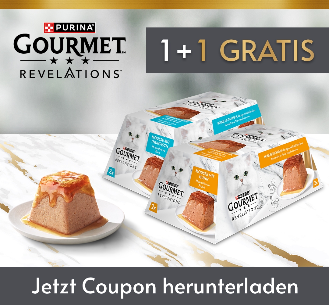 Vielen Dank fur deine Teilnahme PURINA GOURMET