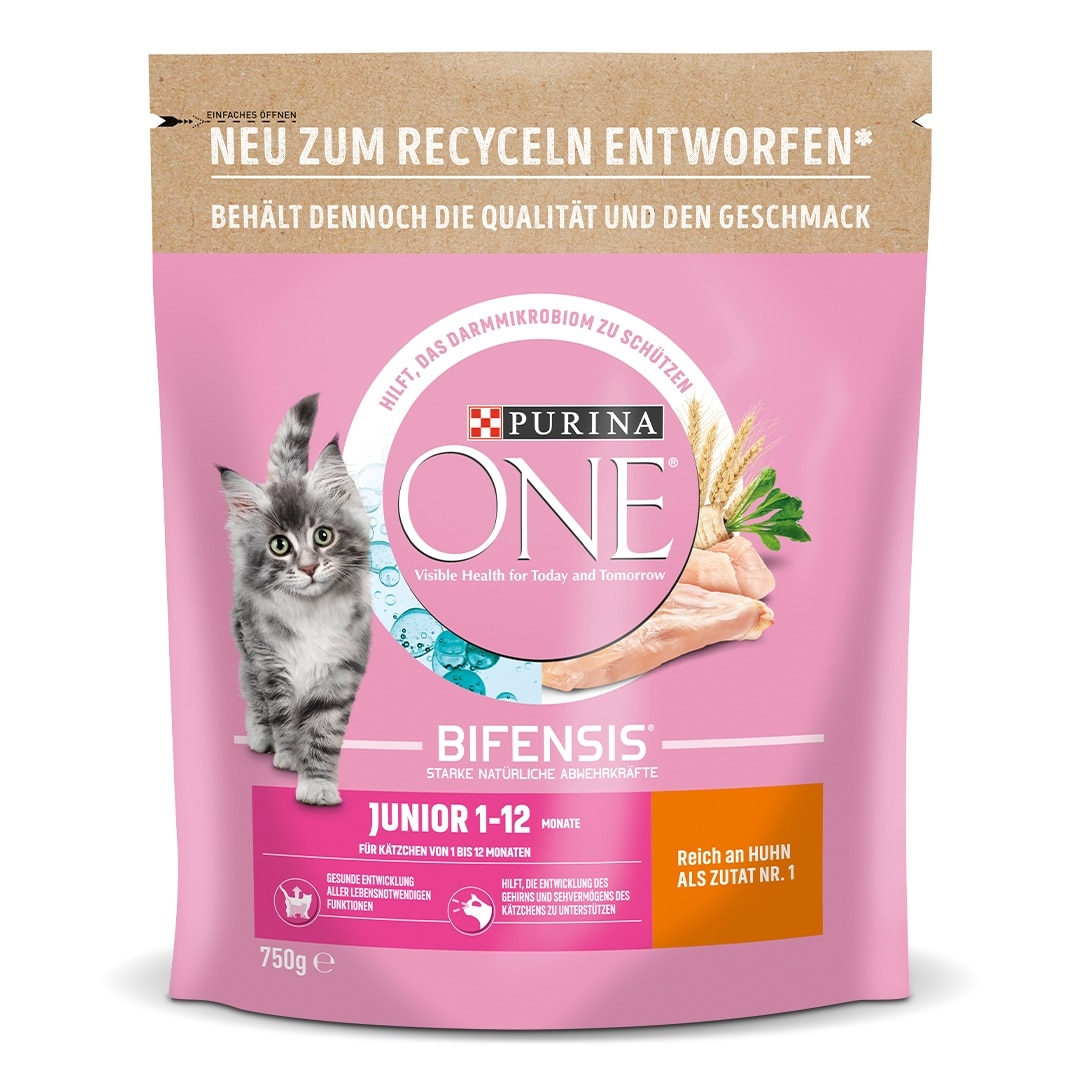 PURINA ONE Kitten / Juniorfutter mit Huhn