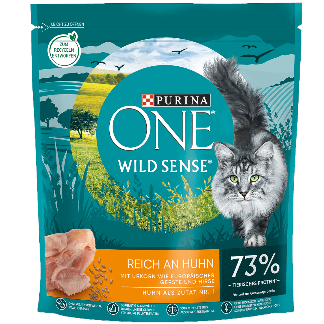 Wild Sense Trockenfutter mit Huhn | PURINA ONE