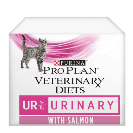 PRO PLAN VETERINARY DIETS UR Urinary Salmon Wet Cat Food Pouch