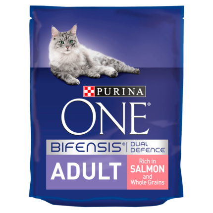 PURINA ONE® Salmon and Wholegrain Dry Cat Food