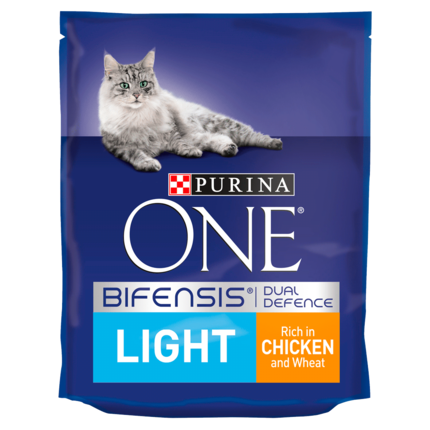 PURINA ONE® Light Chicken and Wheat Dry Cat Food