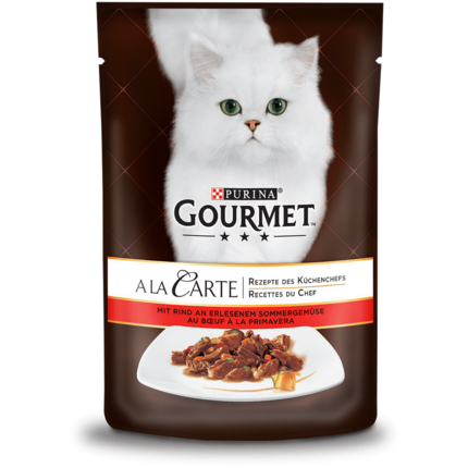 GOURMET™ A la Carte mit Rind an erlesenem Sommergemüse