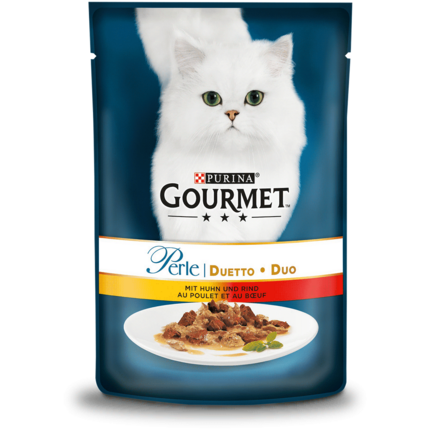 GOURMET™ Perle Duetto mit Huhn und Rind