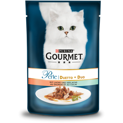 GOURMET™ Perle Duetto mit Lachs und Seelachs