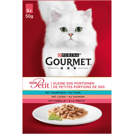 GOURMET® Mon Petit mit Forelle, Lachs, Thunfisch
