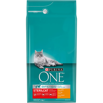 Purina ONE® Sterilcat reich an Huhn und Weizen Vorderansicht