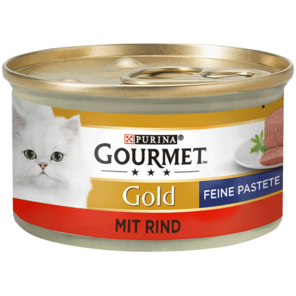 GOURMET™ Gold Feine Pastete mit Rind Vorderansicht