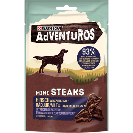 AdVENTuROS® Mini Steaks Hirsch