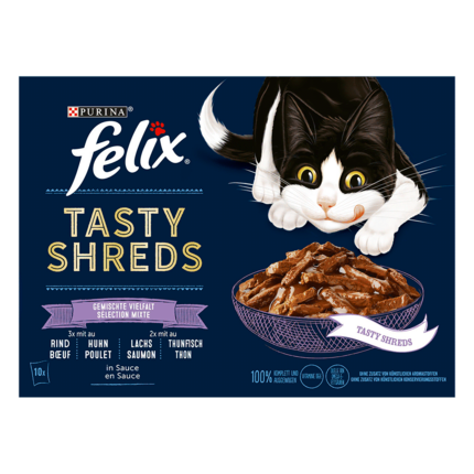 FELIX Tasty Shreds Gemischte Vielfalt