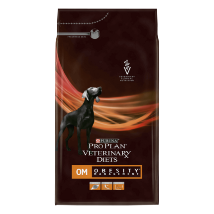 PRO PLAN VETERINARY DIETS Canine OM Obesity Management™ Trockenfutter Vorderansicht