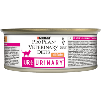 PRO PLAN VETERINARY DIETS Feline UR Urinary Mousse Truthahn Vorderansicht