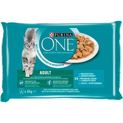 Purina ONE® Adult Hochseefisch und grüne Bohnen Vorderansicht