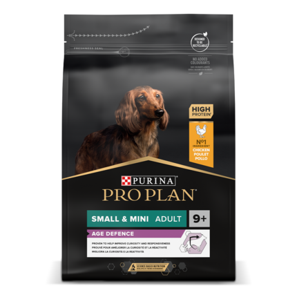 PRO PLAN SMALL&MINI ADULT 9+ Age Defence reich an Huhn