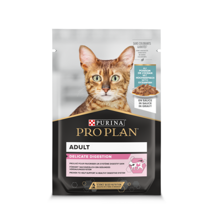 PRO PLAN DELICATE in Soße Nassfutter mit Hochseefisch