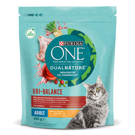 PURINA ONE DualNature URI-BALANCE Adult mit Cranberry & Huhn