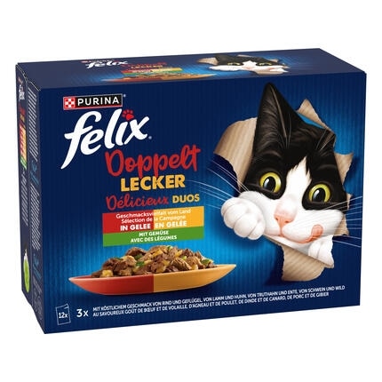 FELIX Doppelt lecker Geschmacksvielfalt vom Land mit Gemüse