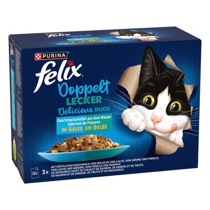 FELIX Doppelt lecker Geschmacksvielfalt aus dem Wasser