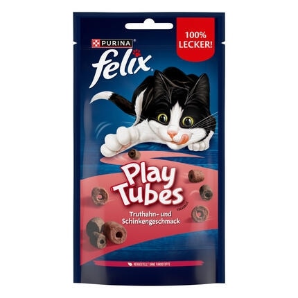 FELIX Play Tubes Truthahn- und Schinkengeschmack