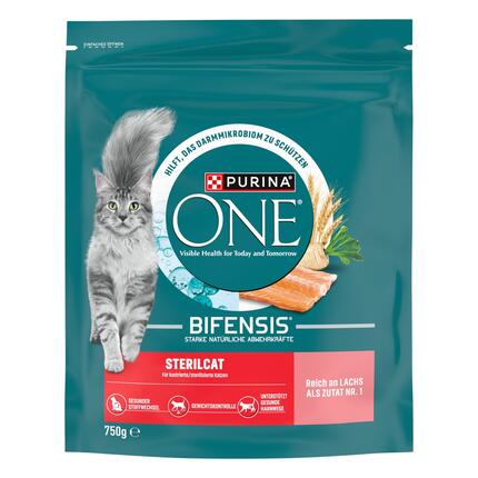 PURINA ONE Sterilcat Reich an Lachs