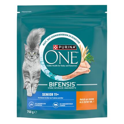 PURINA ONE Senior 11+ Reich an Huhn