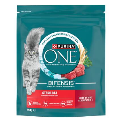 PURINA ONE Sterilcat Reich an Rind