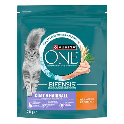PURINA ONE Coat & Hairball Reich an Huhn