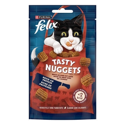 FELIX® Tasty Nuggets Reich an Rind mit Lamm