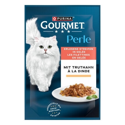 GOURMET™ PERLE Erlesene Streifen in Gelée mit Truthahn