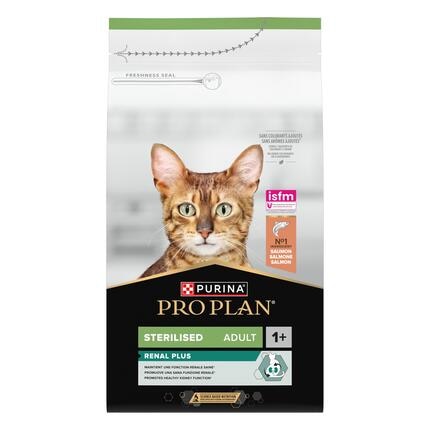 PURINA® PRO PLAN® Sterilised Adult 1+ RENAL PLUS , reich an Lachs