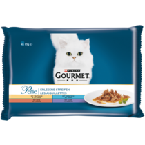 GOURMET™ Perle Erlesene Streifen mit Truthahn, Thunfisch, Ente, Lamm