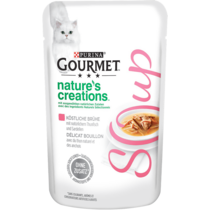 GOURMET™ Nature's Creations Soup, Köstliche Brühe mit natürlichem Thunfisch und Sardellen