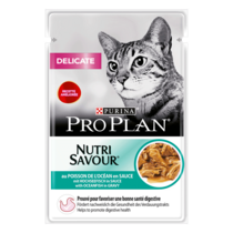 PRO PLAN® NUTRISAVOUR® DELICATE in Soße Nassfutter mit Hochseefisch