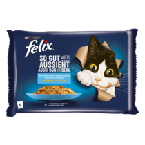 FELIX® So gut wie es aussieht mit Thunfisch & Kabeljau