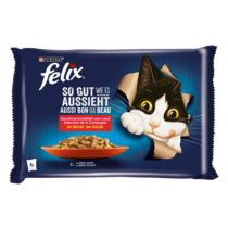 FELIX® So gut wie es aussieht mit Huhn & Rind