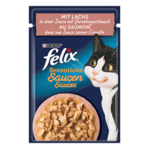 FELIX® Sensations Saucen mit Lachs & Garnelengeschmack