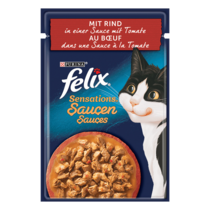 FELIX® Sensations Saucen mit Rind & Tomate