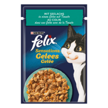 FELIX® Sensations Gelees mit Seelachs & Tomate